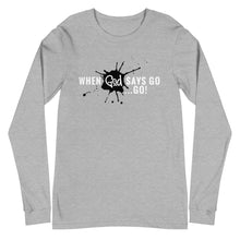 Load image into Gallery viewer, Go Unisex Long Sleeve Tee