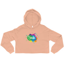 Load image into Gallery viewer, Just Create Crop Hoodie