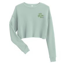 Load image into Gallery viewer, Shine Thr(U) Crop Sweatshirt