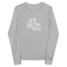 Load image into Gallery viewer, Shine Thr(U) youth long sleeve tee