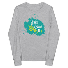 Load image into Gallery viewer, Shine Thr(U) youth long sleeve tee